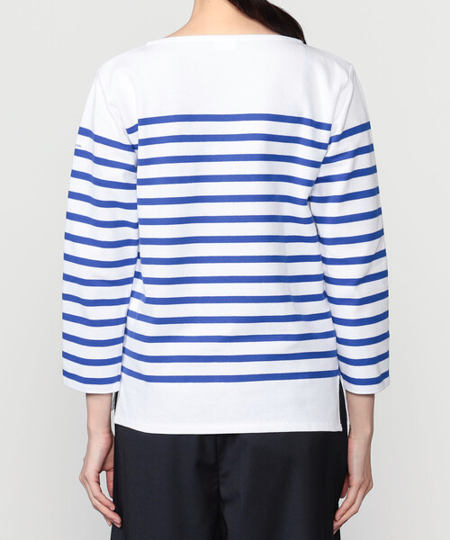 ORCIVAL(オーシバル)の「ORCIVAL | ラッセル ボートネック フレンチセーラーTシャツ WOMEN(Tシャツ/カットソー・レディース・ブルー系その他・0/2/3/1)」の12枚目の写真