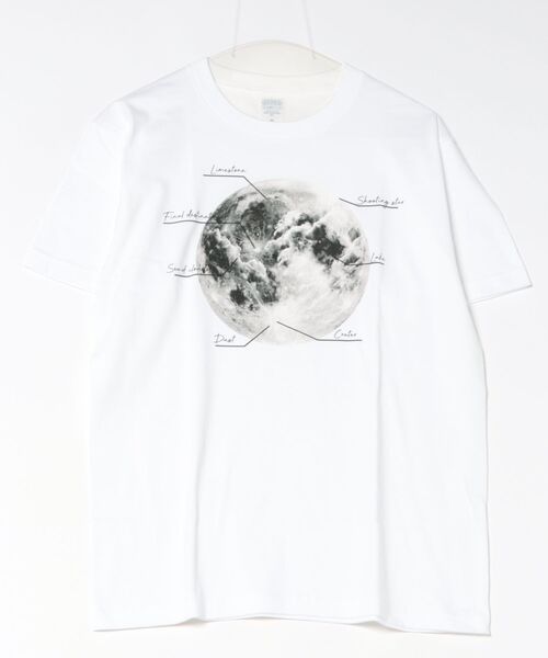 NYLAUS(ナイラス)の「【限定展開】ムーン デザイン Tシャツ プリントTシャツ 半袖 月 ユニセックス(Tシャツ/カットソー・メンズ・ホワイト系その他/ブラック系その他2/ホワイト系その他3/ホワイト系その他2/ブラック系その他3/ホワイト/ブラック系その他/ブラック・M)」の19枚目の写真