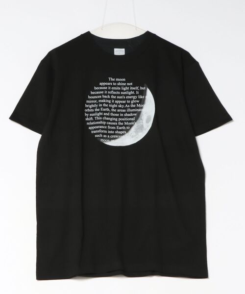 NYLAUS(ナイラス)の「【限定展開】ムーン デザイン Tシャツ プリントTシャツ 半袖 月 ユニセックス(Tシャツ/カットソー・メンズ・ホワイト系その他/ブラック系その他2/ホワイト系その他3/ホワイト系その他2/ブラック系その他3/ホワイト/ブラック系その他/ブラック・M)」の22枚目の写真