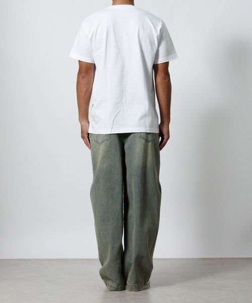 NYLAUS(ナイラス)の「【限定展開】ムーン デザイン Tシャツ プリントTシャツ 半袖 月 ユニセックス(Tシャツ/カットソー・メンズ・ホワイト系その他/ブラック系その他2/ホワイト系その他3/ホワイト系その他2/ブラック系その他3/ホワイト/ブラック系その他/ブラック・M)」の17枚目の写真