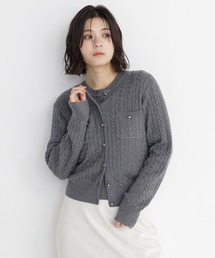 NATURAL BEAUTY BASIC（ナチュラルビューティーベーシック）の「ミニケーブルアンサンブル（アンサンブル）」