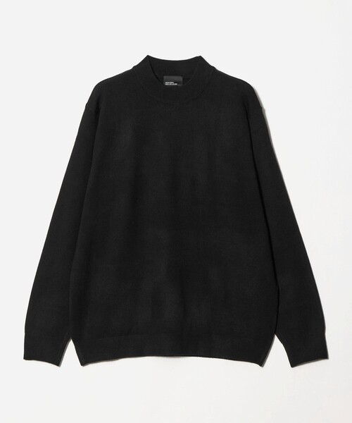 green label relaxing(グリーンレーベルリラクシング)の「【WEB限定】JUST fit ハイゲージ ジャケイン モックネック ニット(ニット/セーター・メンズ・ブラック/ダークグレー/ダークブラウン/オリーブ・S/M/XL/L)」の19枚目の写真