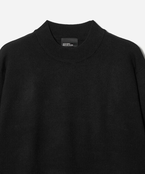 green label relaxing(グリーンレーベルリラクシング)の「【WEB限定】JUST fit ハイゲージ ジャケイン モックネック ニット(ニット/セーター・メンズ・ブラック/ダークグレー/ダークブラウン/オリーブ・S/M/XL/L)」の21枚目の写真