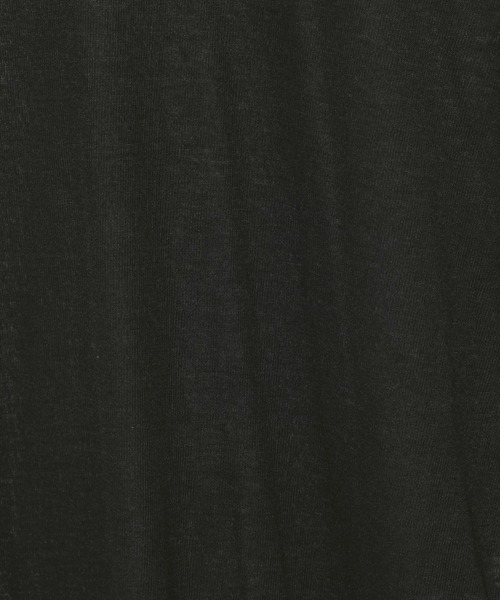 mysty woman(ミスティウーマン)の「BASICシアークルーカット長袖 1091053(Tシャツ/カットソー・レディース・ライトイエロー/ブラック/ブラウン/オフホワイト・FREE)」の14枚目の写真