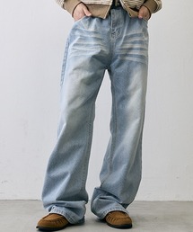 Vintage Faded Loose Straight Denim / ヴィンテージフェード ルーズストレートデニム