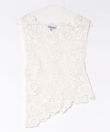 GANNI（ガニー）の「Cotton Crochet Knit A1070128（ニット/セーター）」