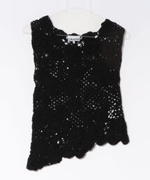 GANNI（ガニー）の「Cotton Crochet Knit A1070128（ニット/セーター）」