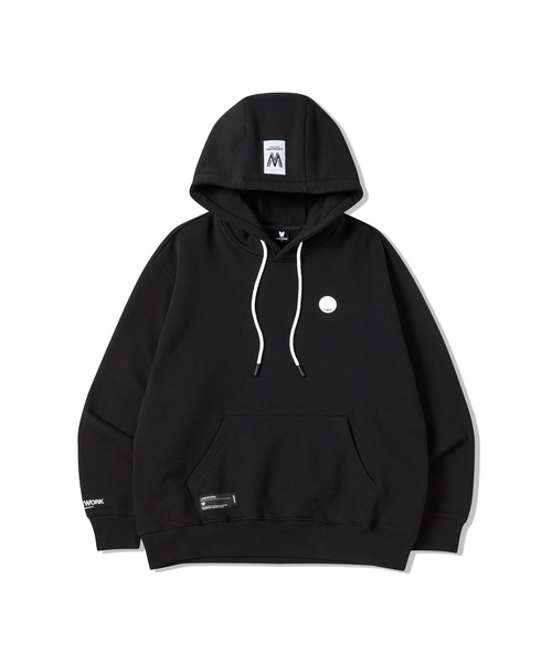 LIFE WORK(ライフワーク)の「アークラドック フードパーカー(パーカー・メンズ・ブラック/オートミール・LARGE/MEDIUM)」の2枚目の写真