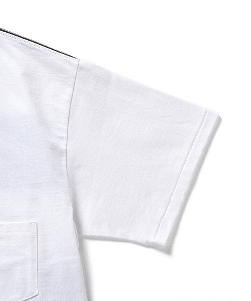 BEAMS T（ビームスティー）の「LABRAT / 別注 ビッグ Tシャツ 16SS（Tシャツ/カットソー・メンズ・ホワイト/ブラック・MEDIUM/SMALL）」の5枚目の写真