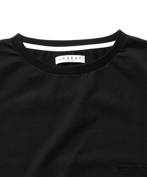 BEAMS T（ビームスティー）の「LABRAT / 別注 ビッグ Tシャツ 16SS（Tシャツ/カットソー・メンズ・ホワイト/ブラック・MEDIUM/SMALL）」の8枚目の写真