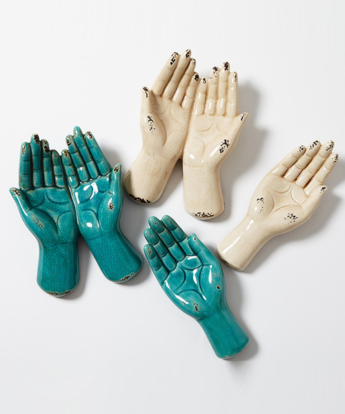 イギリスヴィンテージ　ハンドオブジェ AMERICAN RAG CIE（アメリカンラグシー）の「ASIATIDES / OPEN HAND