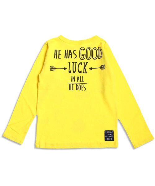 BREEZE（ブリーズ）の「4色4柄ストーリーTシャツ（Tシャツ/カットソー・キッズ・パープル/イエロー/グレー/アイボリー・100/120/140/110/130/80/90/95）」の11枚目の写真