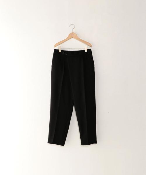 Steven Alan(スティーブンアラン)の「<Steven Alan> WL SP BGY WRAP TAPERED/パンツ(スラックス・メンズ・ブラック/オリーブ・MEDIUM/SMALL/LARGE/X-LARGE)」の2枚目の写真