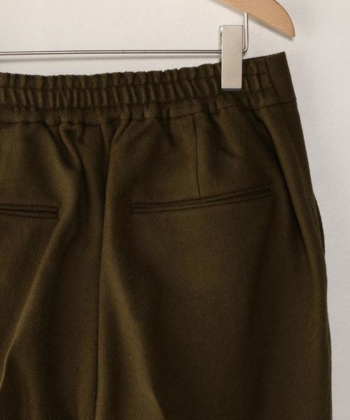 Steven Alan(スティーブンアラン)の「<Steven Alan> WL SP BGY WRAP TAPERED/パンツ(スラックス・メンズ・ブラック/オリーブ・MEDIUM/SMALL/LARGE/X-LARGE)」の6枚目の写真
