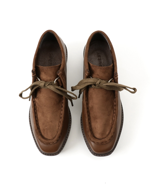 MOUSSY（マウジー）の「PLATFORM DESERT SHOES（その他シューズ・レディース・ブラウン/ブラック・LARGE/SMALL/MEDIUM）」の8枚目の写真