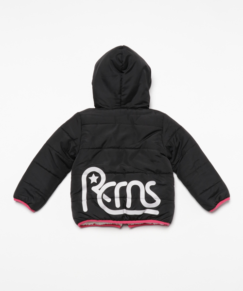 RODEO CROWNS WIDE BOWL（ロデオクラウンズワイドボウル）の「キャンディ 中綿 ブルゾン（ブルゾン・キッズ・ブラック/ピンク/グリーン・SMALL/LARGE/X-SMALL/MEDIUM）」の4枚目の写真