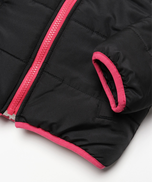 RODEO CROWNS WIDE BOWL（ロデオクラウンズワイドボウル）の「キャンディ 中綿 ブルゾン（ブルゾン・キッズ・ブラック/ピンク/グリーン・SMALL/LARGE/X-SMALL/MEDIUM）」の6枚目の写真