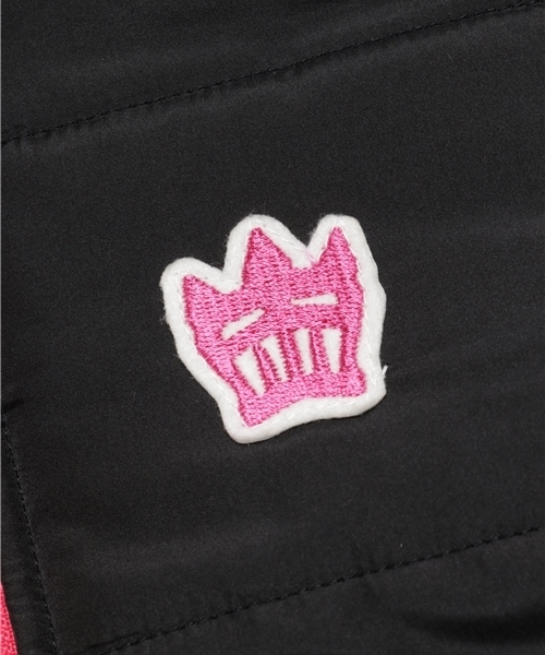 RODEO CROWNS WIDE BOWL（ロデオクラウンズワイドボウル）の「キャンディ 中綿 ブルゾン（ブルゾン・キッズ・ブラック/ピンク/グリーン・SMALL/LARGE/X-SMALL/MEDIUM）」の7枚目の写真
