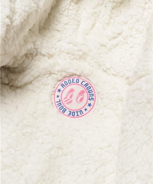 RODEO CROWNS WIDE BOWL（ロデオクラウンズワイドボウル）の「キャンディ 中綿 ブルゾン（ブルゾン・キッズ・ブラック/ピンク/グリーン・SMALL/LARGE/X-SMALL/MEDIUM）」の8枚目の写真