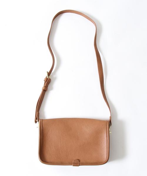 coen（コーエン）の「レザーライク2WAYショルダーバッグ（ショルダーバッグ・レディース・オフホワイト/ブラック/ブラウン/ベージュ・FREE）」の8枚目の写真