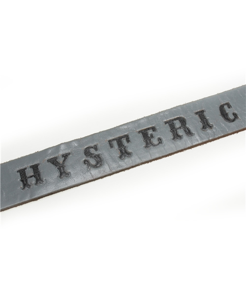 HYSTERIC GLAMOUR（ヒステリックグラマー）の「OLD STUDS×HYSTERIC/LOGO STUDSベルト（ベルト・メンズ・グレー・SMALL/MEDIUM）」の3枚目の写真
