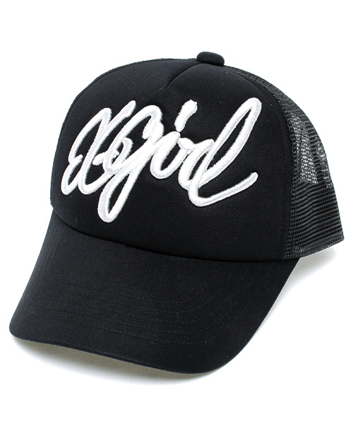 X-girl（エックスガール）の「EMBROIDERY MESH CAP（キャップ・レディース・ホワイト/ブラック・ONE SIZE）」の2枚目の写真