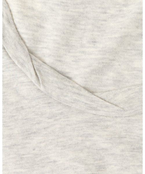 かぐれ（カグレ）の「かぐれ ガーゼ天竺Tシャツ（Tシャツ/カットソー・レディース・ホワイト/ブラック/グレー・FREE）」の7枚目の写真