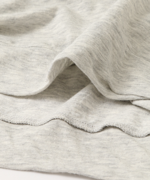 かぐれ（カグレ）の「かぐれ ガーゼ天竺Tシャツ（Tシャツ/カットソー・レディース・ホワイト/ブラック/グレー・FREE）」の13枚目の写真