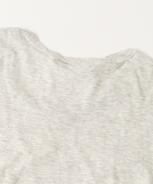 かぐれ（カグレ）の「かぐれ ガーゼ天竺Tシャツ（Tシャツ/カットソー・レディース・ホワイト/ブラック/グレー・FREE）」の14枚目の写真