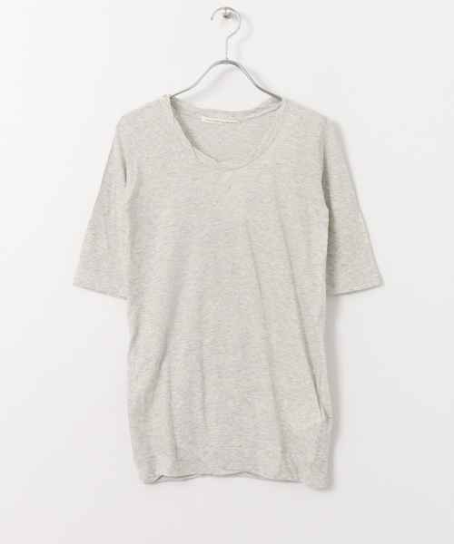 かぐれ（カグレ）の「かぐれ ガーゼ天竺Tシャツ（Tシャツ/カットソー・レディース・ホワイト/ブラック/グレー・FREE）」の16枚目の写真