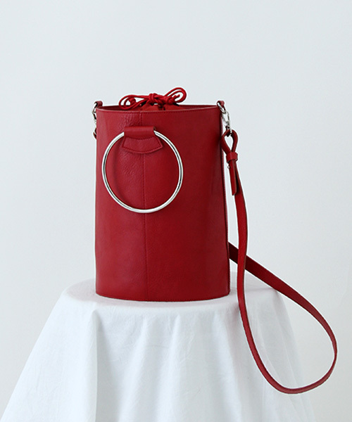 UNITED TOKYO（ユナイテッドトウキョウ）の「バケツリングバッグ（ショルダーバッグ・レディース・レッド/ブラック/サックスブルー/ピンク・FREE）」の16枚目の写真
