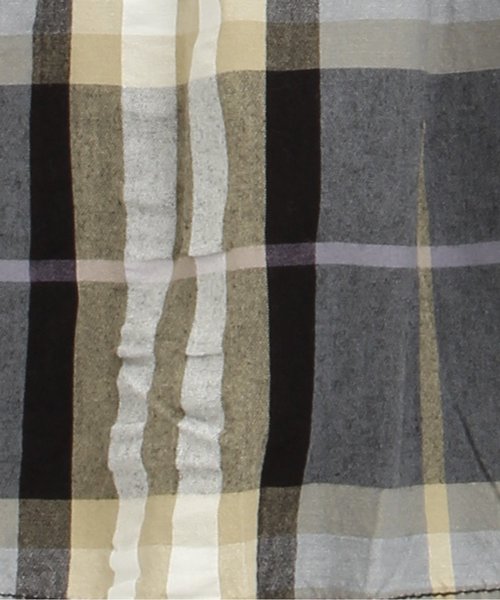 BREEZE（ブリーズ）の「袖フリルチェックワンピース（ワンピース・キッズ・ピンク/チャコール/イエロー・140/95/110/90/130/80/120/100）」の4枚目の写真