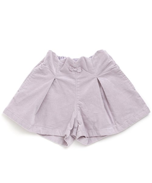 apres les cours（アプレレクール）の「ウエストスカラップキュロット（その他パンツ・キッズ・ベージュ/ラベンダー/ネイビー・80/90/100/110/120/130/140）」の3枚目の写真