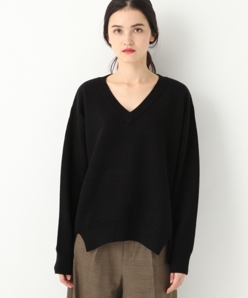 A part by（アパートバイ）の「12GRyPNyルーズVPO 775944 （ニット/セーター・レディース・ブラック/ブラウン/グレー/マスタード・FREE）」の11枚目の写真