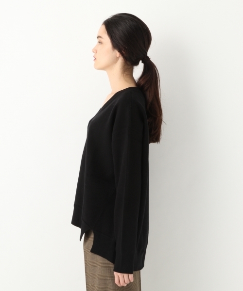 A part by（アパートバイ）の「12GRyPNyルーズVPO 775944 （ニット/セーター・レディース・ブラック/ブラウン/グレー/マスタード・FREE）」の10枚目の写真