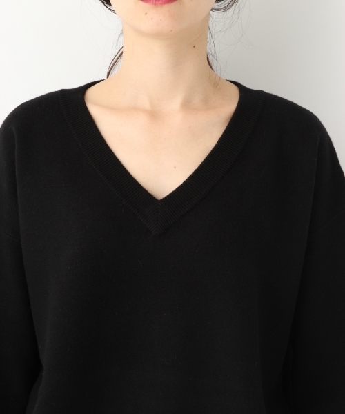 A part by（アパートバイ）の「12GRyPNyルーズVPO 775944 （ニット/セーター・レディース・ブラック/ブラウン/グレー/マスタード・FREE）」の12枚目の写真
