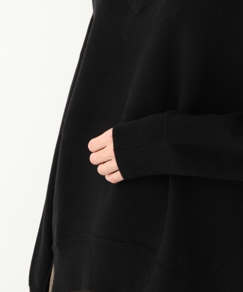 A part by（アパートバイ）の「12GRyPNyルーズVPO 775944 （ニット/セーター・レディース・ブラック/ブラウン/グレー/マスタード・FREE）」の8枚目の写真
