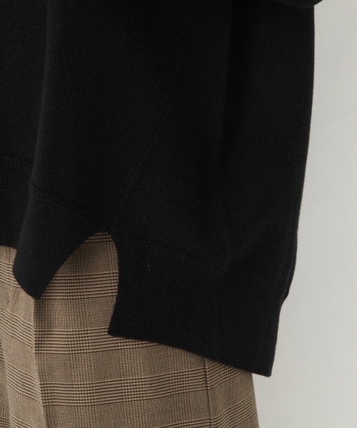 A part by（アパートバイ）の「12GRyPNyルーズVPO 775944 （ニット/セーター・レディース・ブラック/ブラウン/グレー/マスタード・FREE）」の16枚目の写真