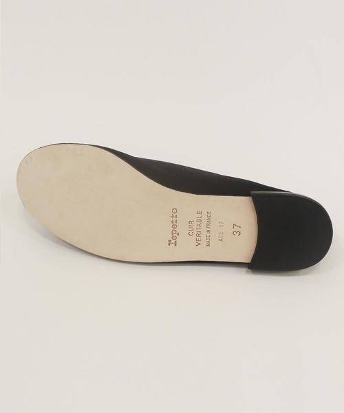 Repetto(レペット)の「Repetto スエードパンプス(ブラック)(パンプス・レディース・ブラック・38/37)」の5枚目の写真