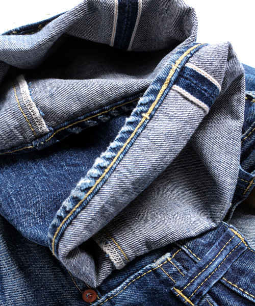 Made in JAPAN denime (wide straight)(メイドインジャパンデニム ワイドストレート)の「【Made in Japan】WWⅡtype-Non Wash-/大戦モデル ワイドストレートデニム(デニムパンツ・メンズ・インディゴブルー・28inch/29inch/30inch/31inch/32inch/33inch/34inch/36inch/38inch/40inch)」の22枚目の写真
