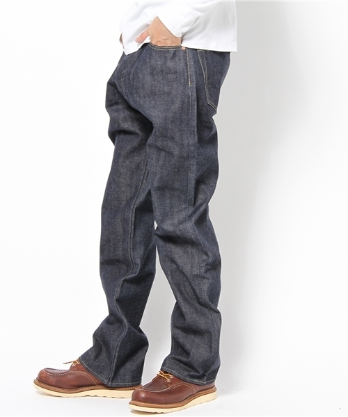 Made in JAPAN denime (wide straight)(メイドインジャパンデニム ワイドストレート)の「【Made in Japan】WWⅡtype-Non Wash-/大戦モデル ワイドストレートデニム(デニムパンツ・メンズ・インディゴブルー・28inch/29inch/30inch/31inch/32inch/33inch/34inch/36inch/38inch/40inch)」の2枚目の写真