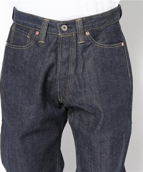 Made in JAPAN denime (wide straight)(メイドインジャパンデニム ワイドストレート)の「【Made in Japan】WWⅡtype-Non Wash-/大戦モデル ワイドストレートデニム(デニムパンツ・メンズ・インディゴブルー・28inch/29inch/30inch/31inch/32inch/33inch/34inch/36inch/38inch/40inch)」の4枚目の写真
