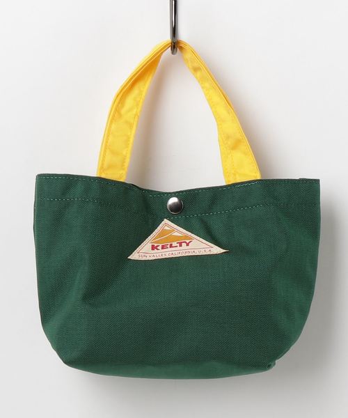 KELTY(ケルティ)の「【KELTY/ケルティ】ナイロン小型トートバッグ / MINI TOTE S(トートバッグ)」|グリーン