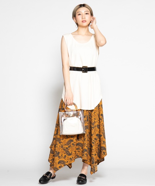 WEGO(ウィゴー)の「WEGO/【WEB限定】ワッフルラウンドロングタンクトップ(タンクトップ・メンズ・ブラック系その他5/杢グレー/ブラック/ホワイト/ベージュ/ライトベージュ・LARGE/SMALL/MEDIUM)」の11枚目の写真