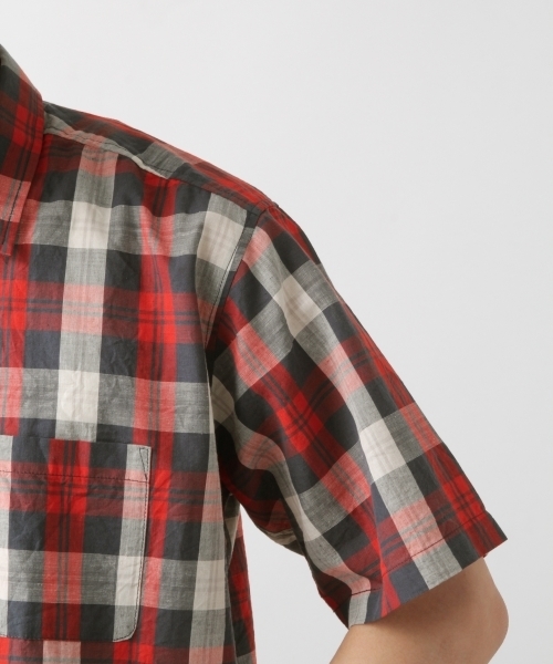 RAGEBLUE（レイジブルー）の「チェックシャツ/801896（シャツ/ブラウス・メンズ・ホワイト/ワインレッド/マスタード/ネイビー・MEDIUM/LARGE/SMALL）」の11枚目の写真