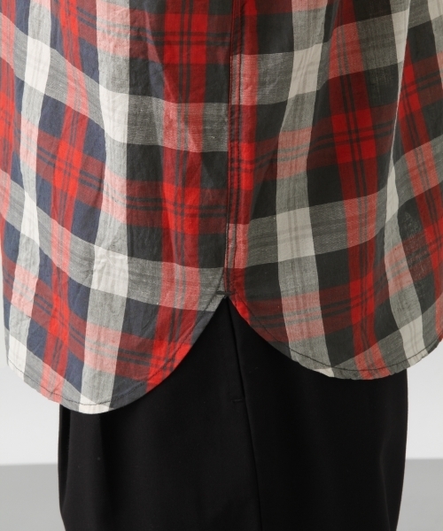 RAGEBLUE（レイジブルー）の「チェックシャツ/801896（シャツ/ブラウス・メンズ・ホワイト/ワインレッド/マスタード/ネイビー・MEDIUM/LARGE/SMALL）」の12枚目の写真