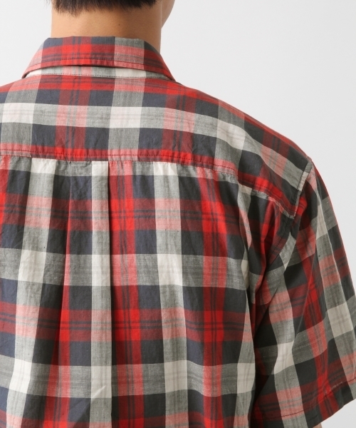 RAGEBLUE（レイジブルー）の「チェックシャツ/801896（シャツ/ブラウス・メンズ・ホワイト/ワインレッド/マスタード/ネイビー・MEDIUM/LARGE/SMALL）」の13枚目の写真