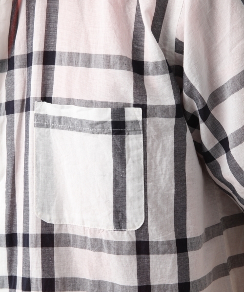 RAGEBLUE（レイジブルー）の「チェックシャツ/801896（シャツ/ブラウス・メンズ・ホワイト/ワインレッド/マスタード/ネイビー・MEDIUM/LARGE/SMALL）」の14枚目の写真