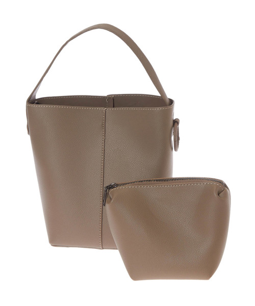 Edit Sheen（エディットシーン）の「3wayリングハンドバッグ（ハンドバッグ・レディース・ブラック/モカ・FREE）」の8枚目の写真