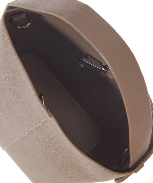 Edit Sheen（エディットシーン）の「3wayリングハンドバッグ（ハンドバッグ・レディース・ブラック/モカ・FREE）」の9枚目の写真